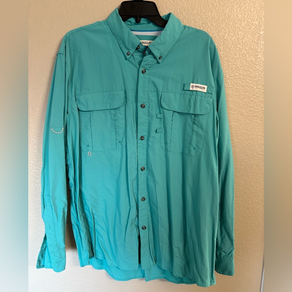 Magellan Men’s Fishing Gear Shirt, Size Large